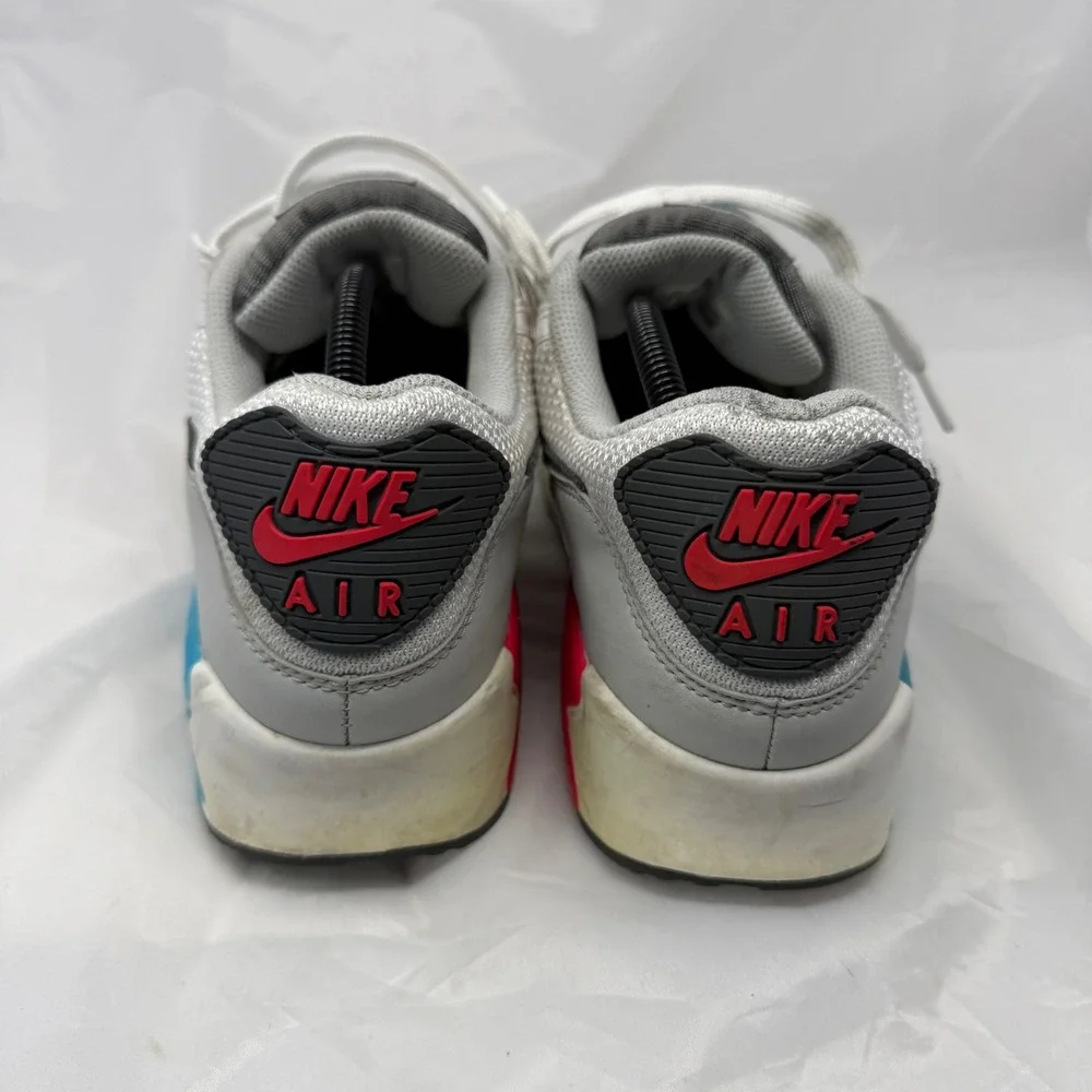 Nike Air Max 90 Evolution of Icons EOI White Blue Red CV8839-100 Mens 10.5